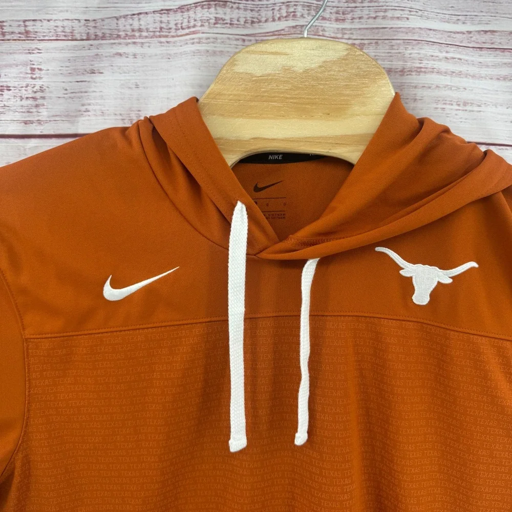 Nike Texas Longhorns Hoodie Sweater Mens Large Pullover NCAA Performance